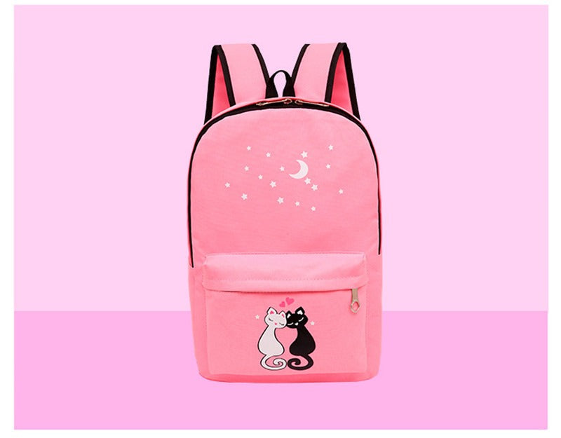 4-Piece School Bag Set/ premium qualitybackpack School Bags For Girls Boys