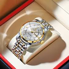 Premium Two-Tone Quartz Watch
