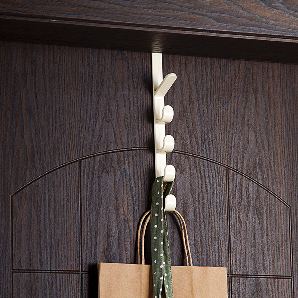 5 Level Over Door Hook for Hanging Coat Hangers