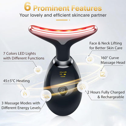 Rechargeable Face Massager Neck Device