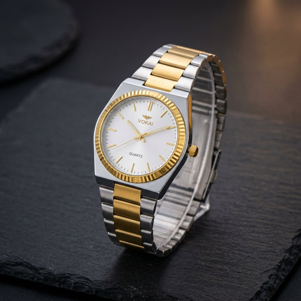Stainless Steel Waterproof  Watch