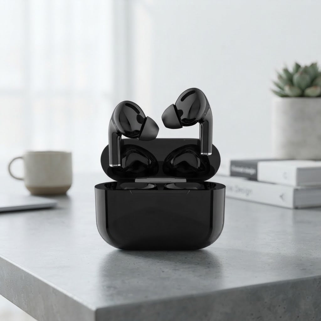 Premium Black AirPods – Wireless Bluetooth Earbuds styles