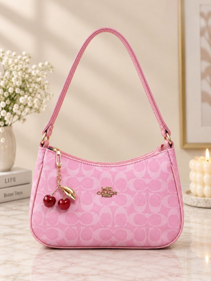 Coach Cherry Curved Shoulder Bag