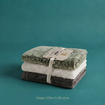 Premium 100% Cotton Face Towel  Soft Absorbent Washcloth