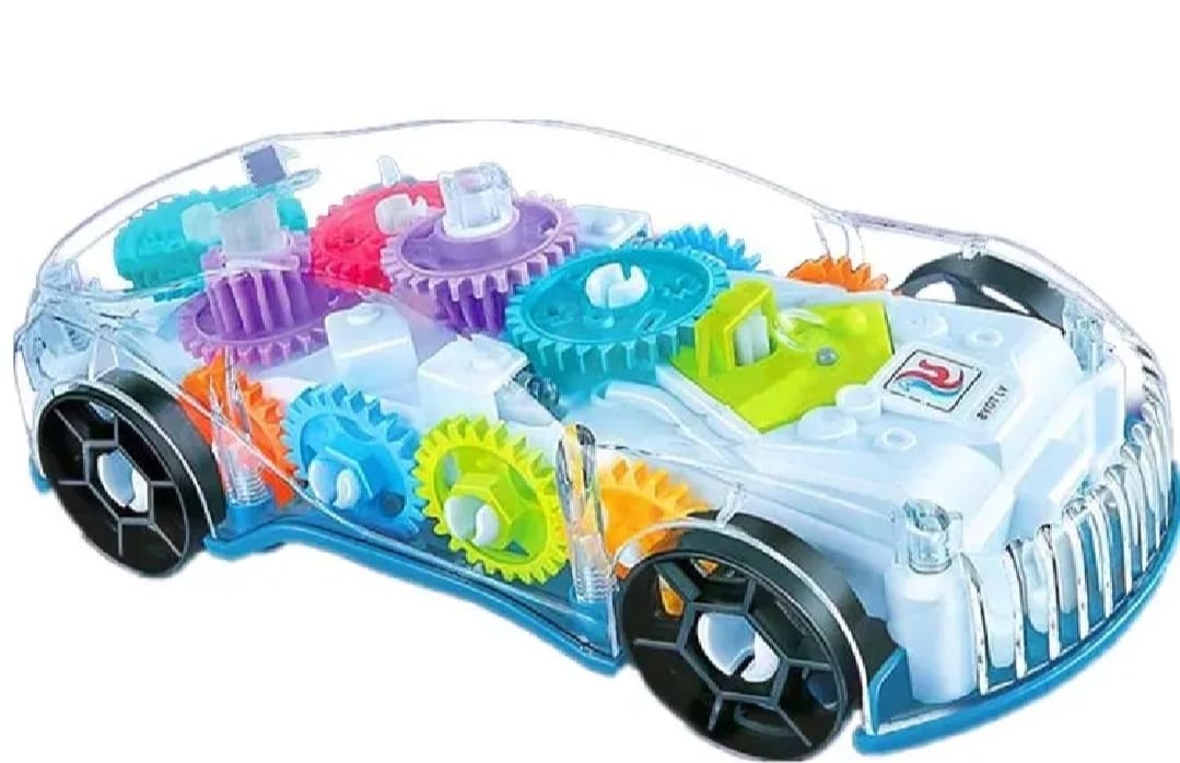 360° Rotating Future Musical Car Toy with Lights