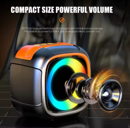 Mini Portable Bluetooth Speaker with Phone Holder