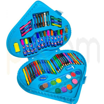 Heart Shape Colour Kit Painting Set For Kids