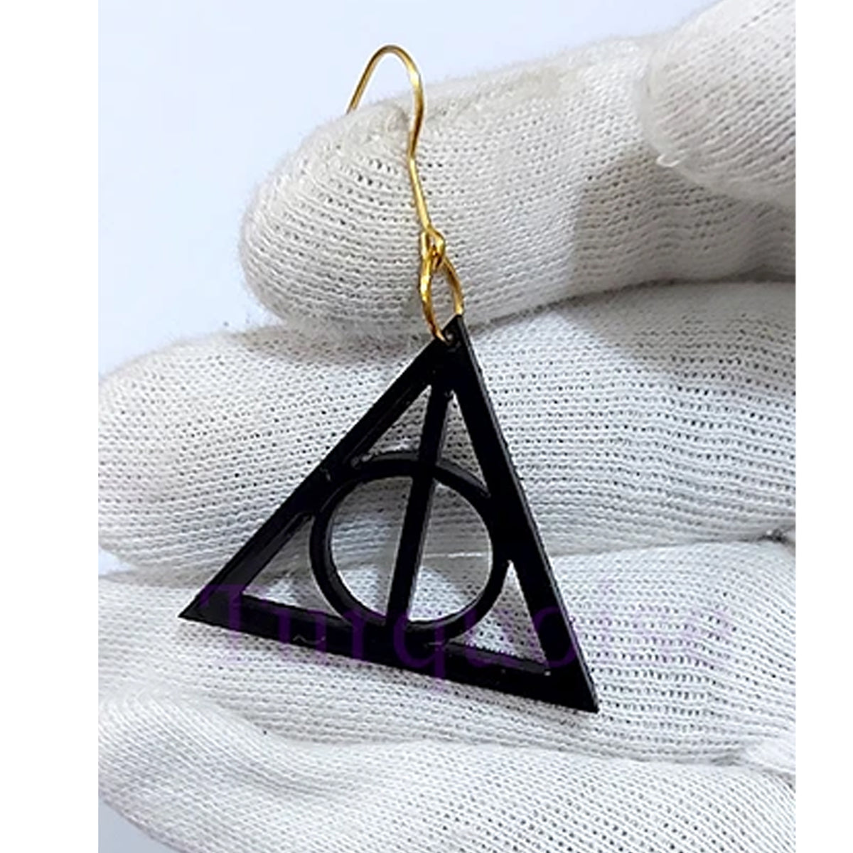 Harry Potter Logo Sign- Light Weight Earrings