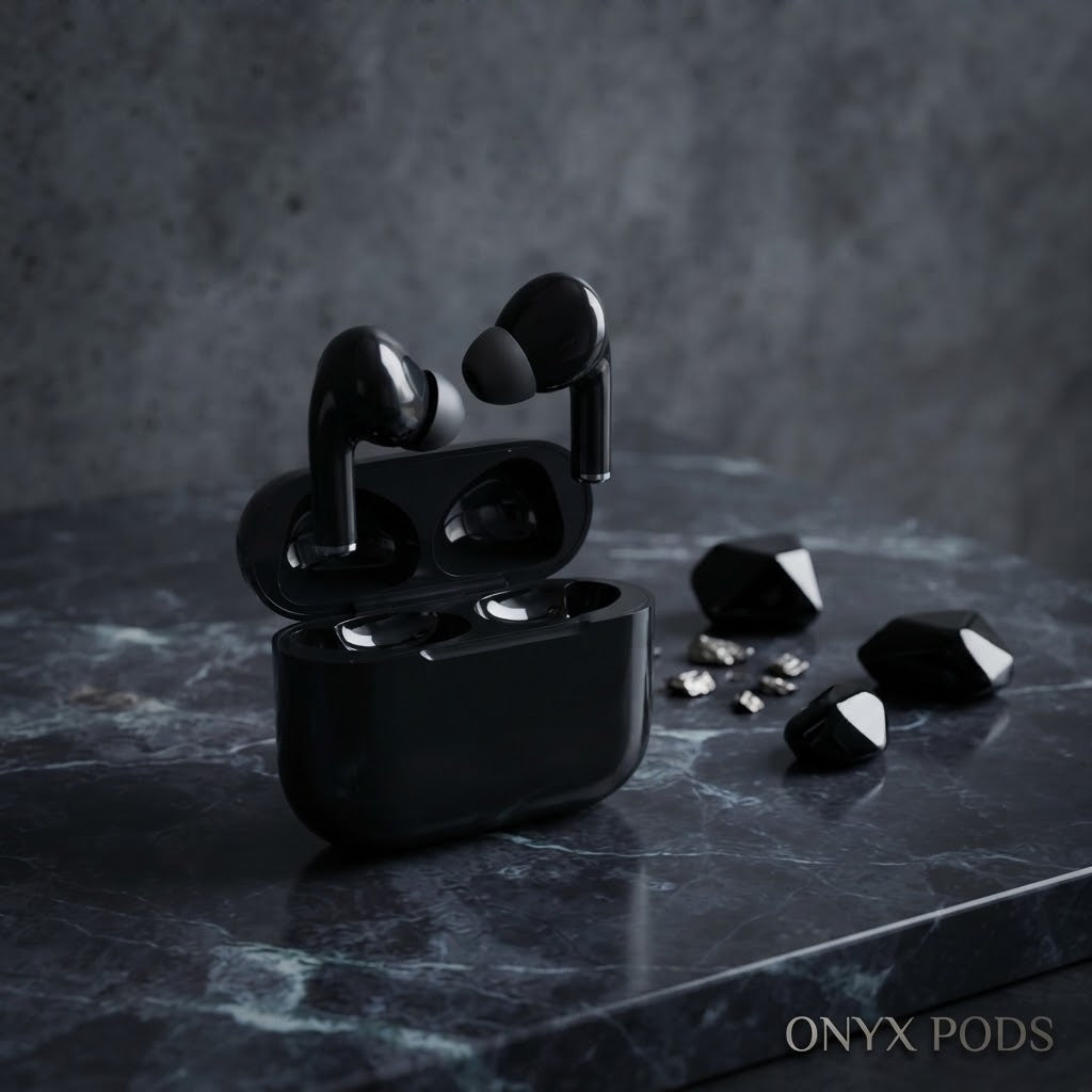 Premium Black AirPods – Wireless Bluetooth Earbuds styles