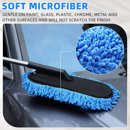 Microfiber Car Duster with Extendable Handle
