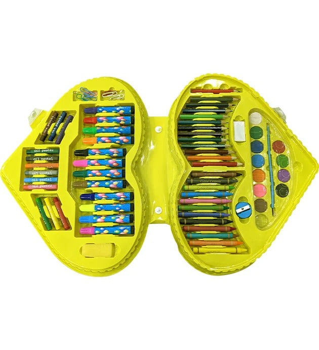 Heart Shape Colour Kit Painting Set For Kids