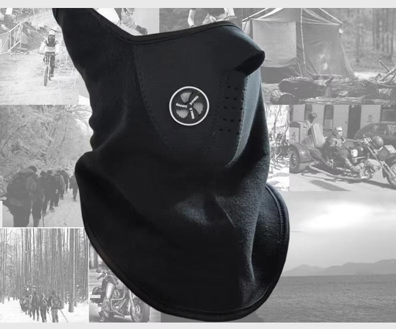 Half Face Bike Mask – Windproof &amp; Dustproof Cycling Face Shield