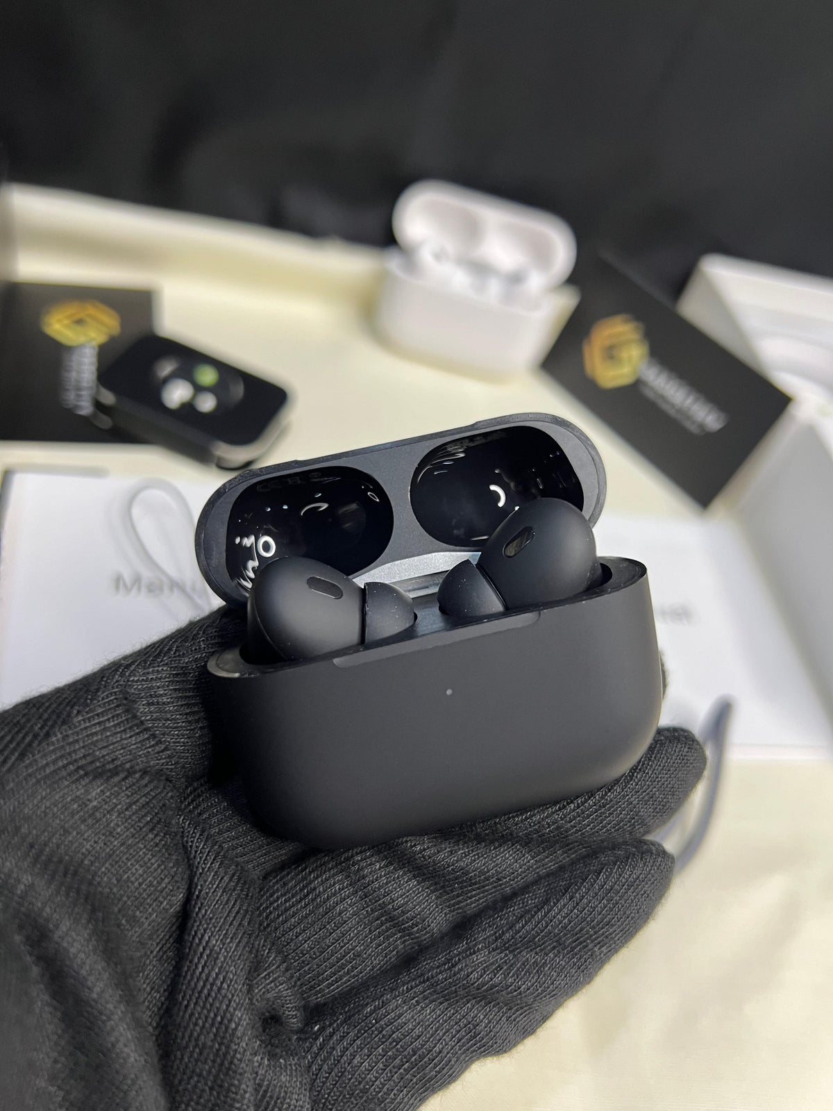 Premium Black AirPods – Wireless Bluetooth Earbuds styles