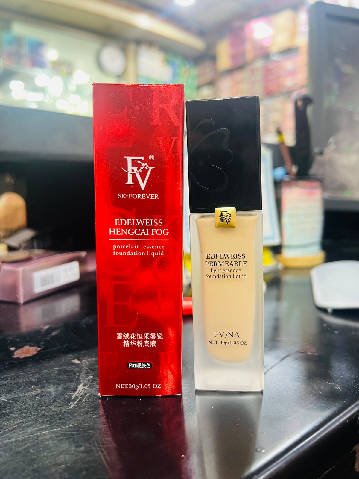 1 PCs FV Light Essence Foundation Liquid